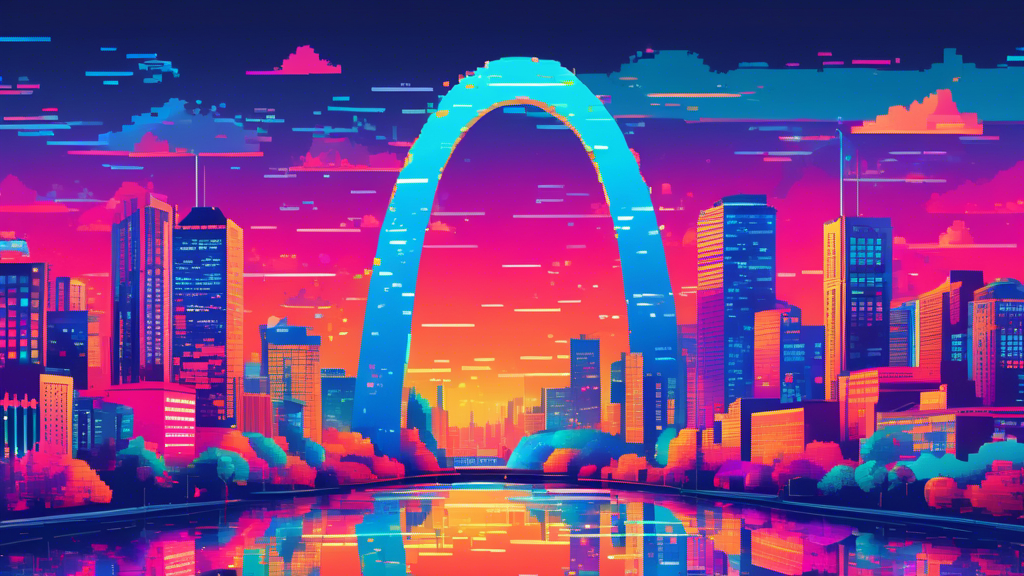 An illustrated digital landscape showing a vibrant city made entirely of PHP code snippets, with a large, welcoming gateway arch labeled 'Welcome to PHP Web Development' under a clear, code-infused sky.